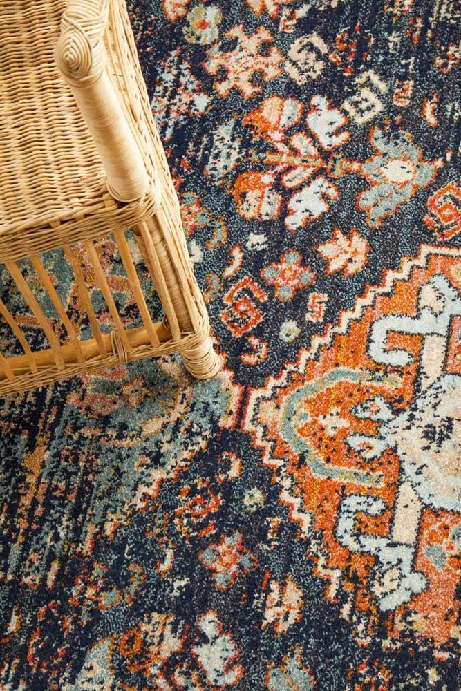 Legacy 854 Navy Round Rug - Image 9