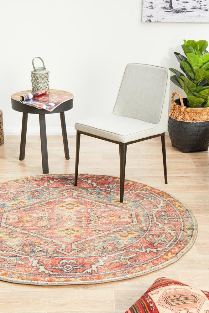 Legacy 856 Crimson Round Rug - Image 5