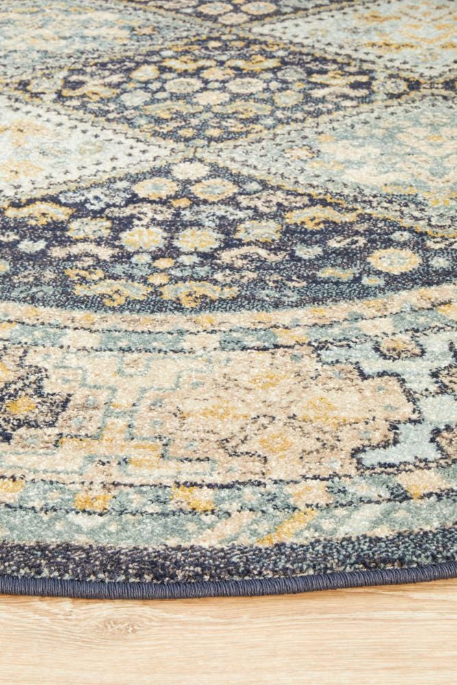 Legacy 857 Navy Round Rug - Image 6