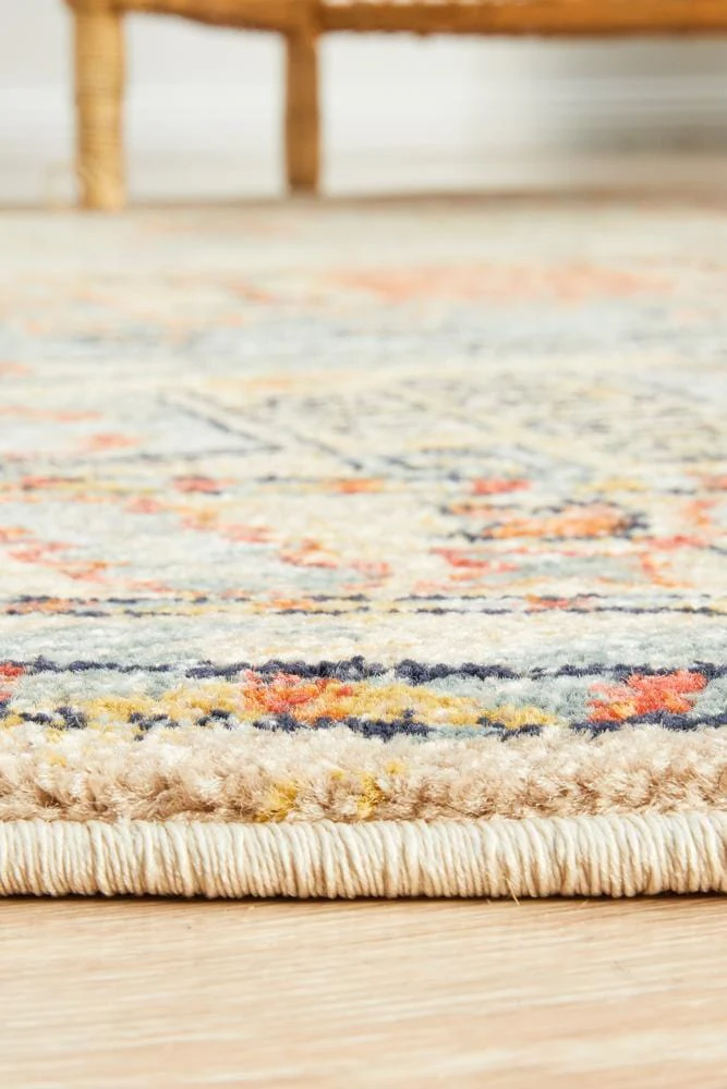 Legacy 859 Sky Blue Round Rug - Image 8