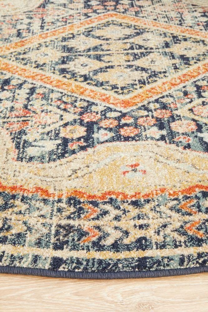 Legacy 863 Navy Round Rug - Image 6