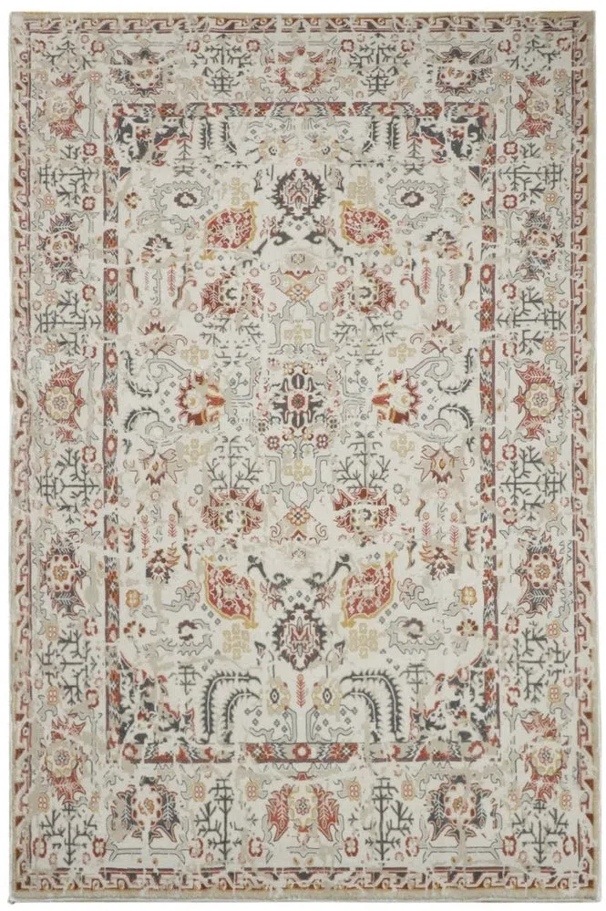 Lima Multicolour Machine Washable Rug