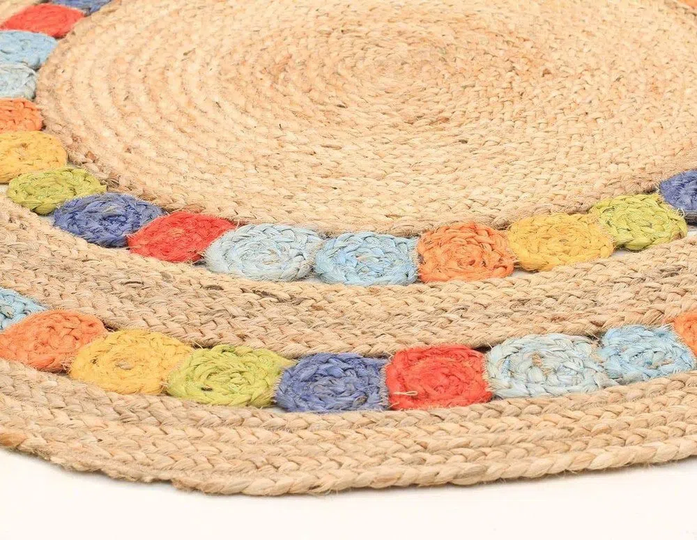 Little Miss Daisy Jute Rug - Image 4