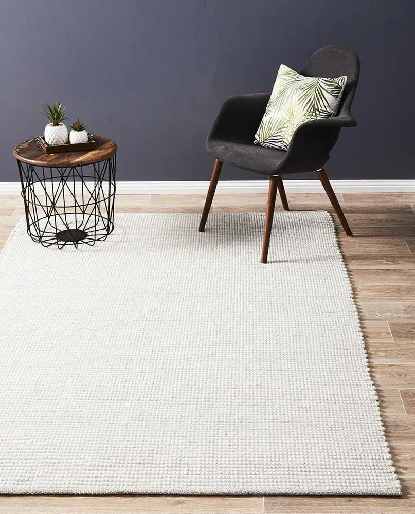 Loft Stunning Wool Grey Rug - Image 3