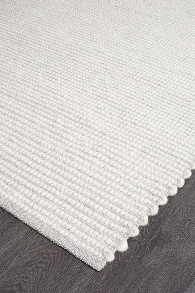 Loft Stunning Wool Grey Rug - Image 4