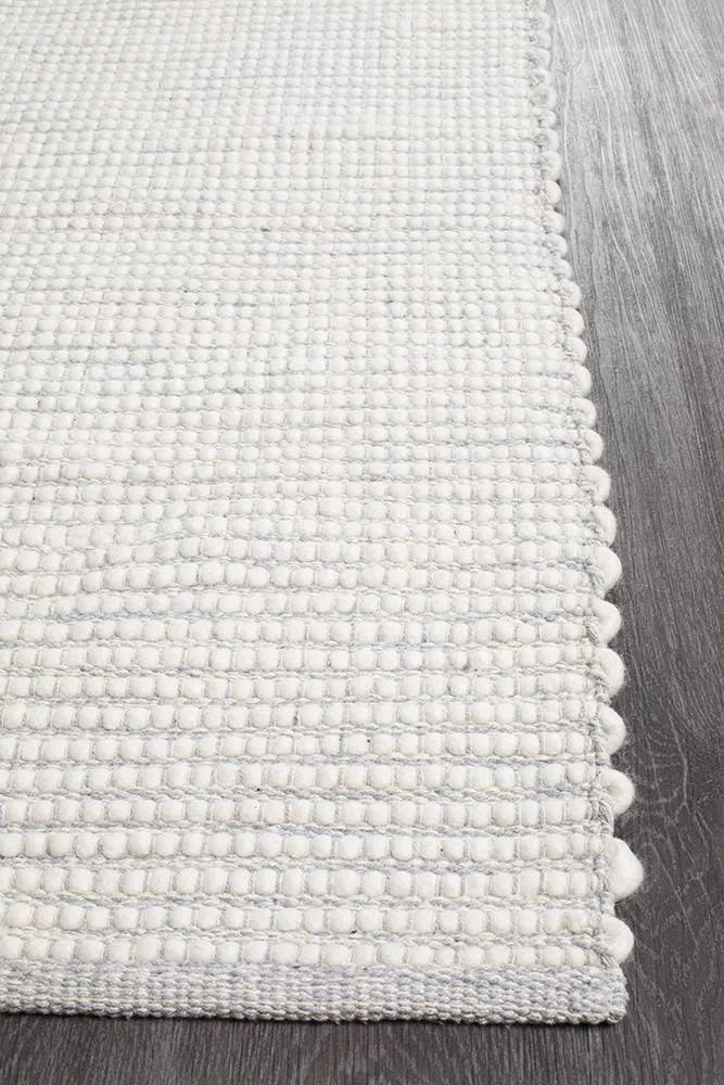 Loft Stunning Wool Grey Rug - Image 5