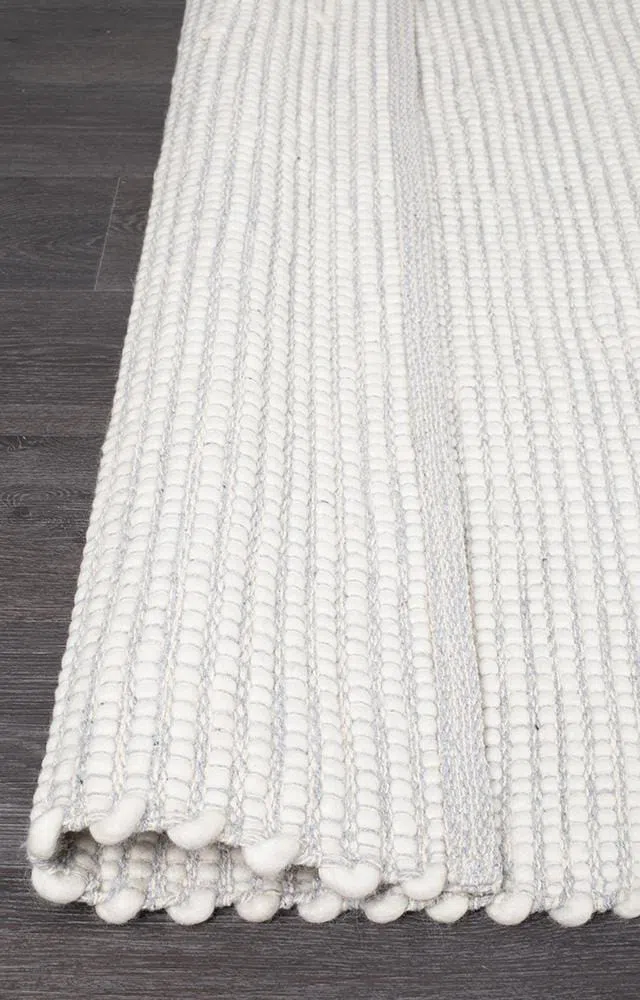 Loft Stunning Wool Grey Rug - Image 8