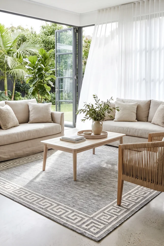 Alaska Indoor Outdoor 81 Light Grey Rug - Image 3
