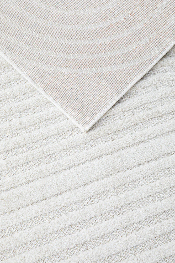 Lotus Abbey White Runner Rug - Image 6