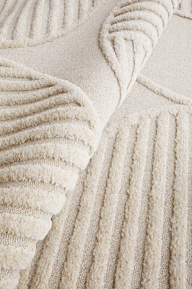 Lotus Leo Beige Runner Rug - Image 8