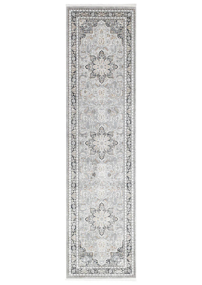 Eternal 66 Navy Cream Rug - Image 12