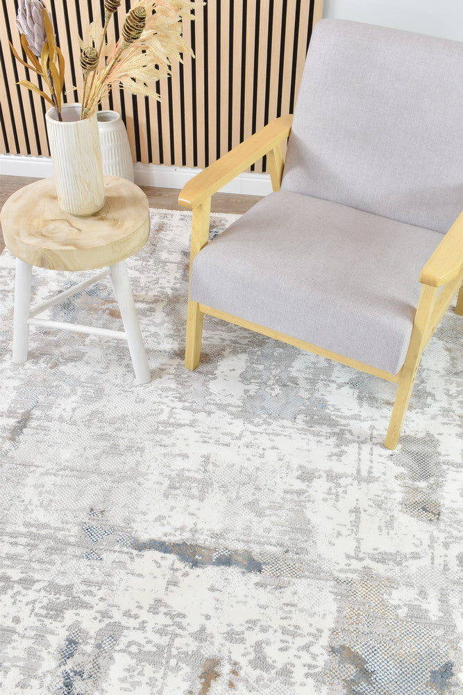 Eternal 48 Blue Cream Rug - Image 3