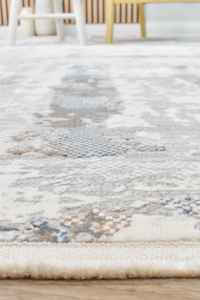 Eternal 48 Blue Cream Rug - Image 8