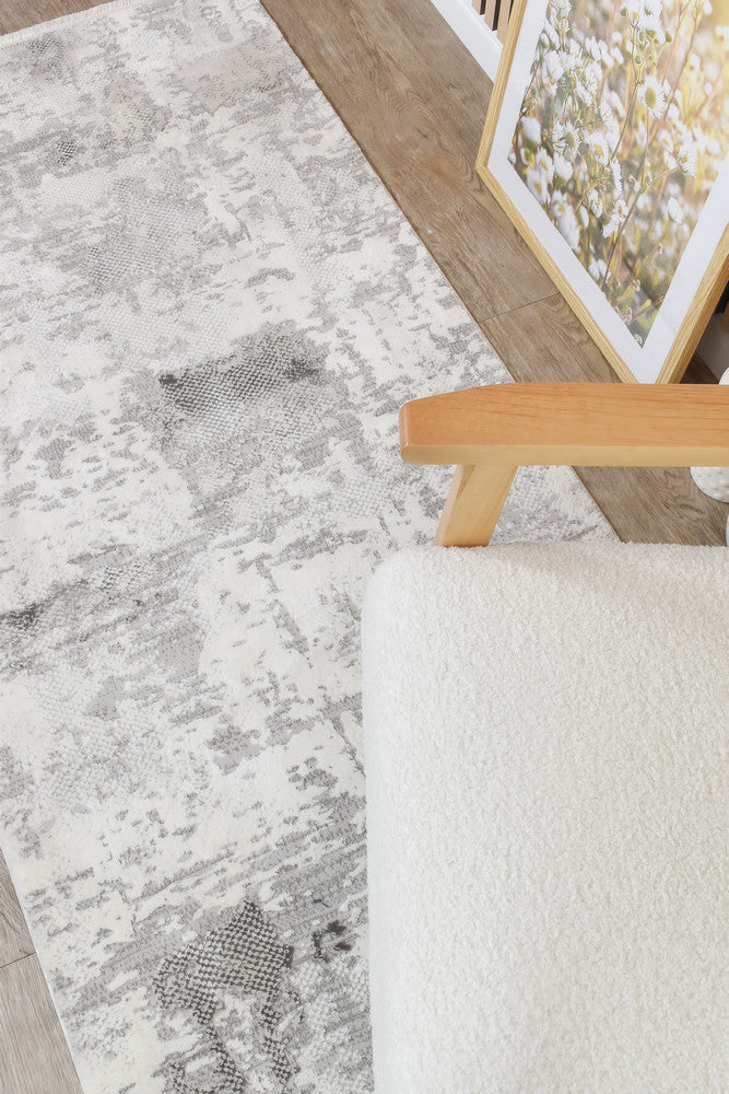 Eternal 48 Grey Cream Rug - Image 15