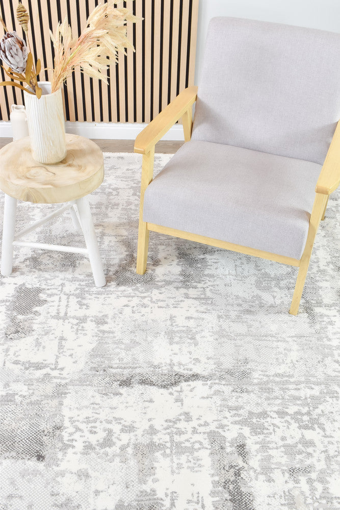 Eternal 48 Grey Cream Rug - Image 3