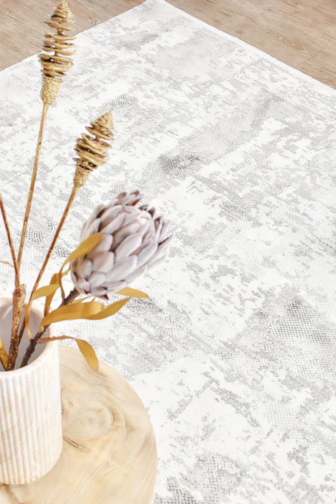Eternal 48 Grey Cream Rug - Image 5
