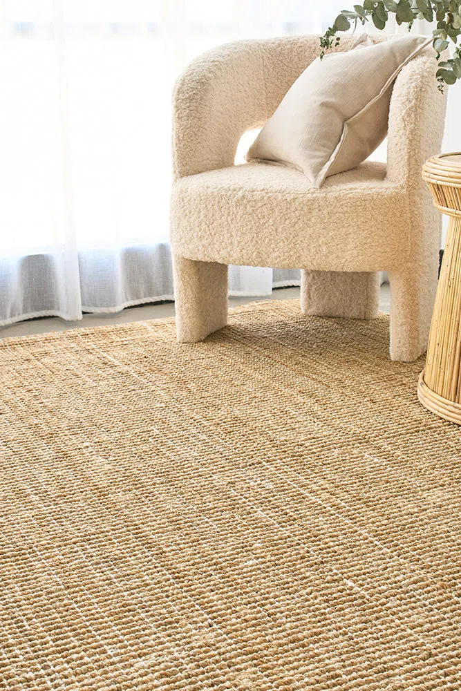 Madras Marlo Natural Jute Rug - Image 4