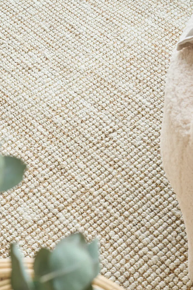 Madras Marlo White Jute Rug - Image 4