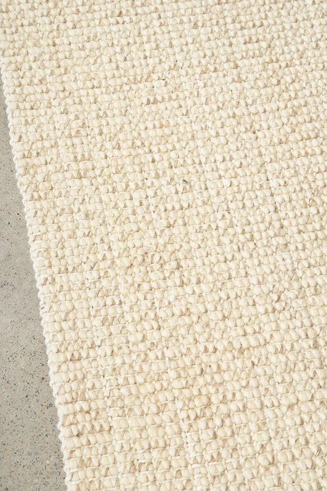 Madras Parker Cream Runner Rug - Image 5