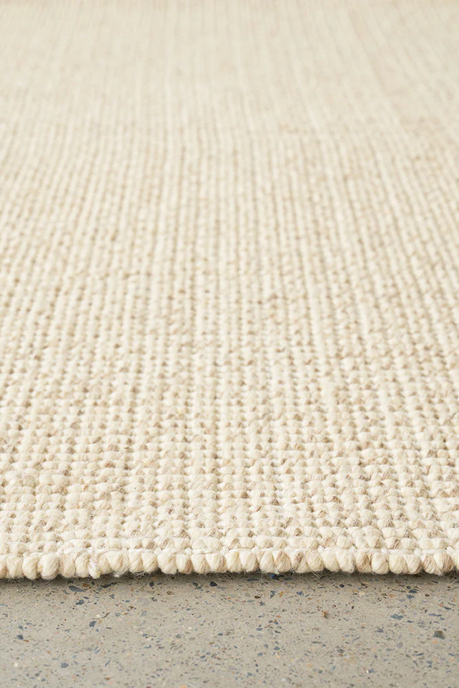 Madras Parker Cream Runner Rug - Image 6
