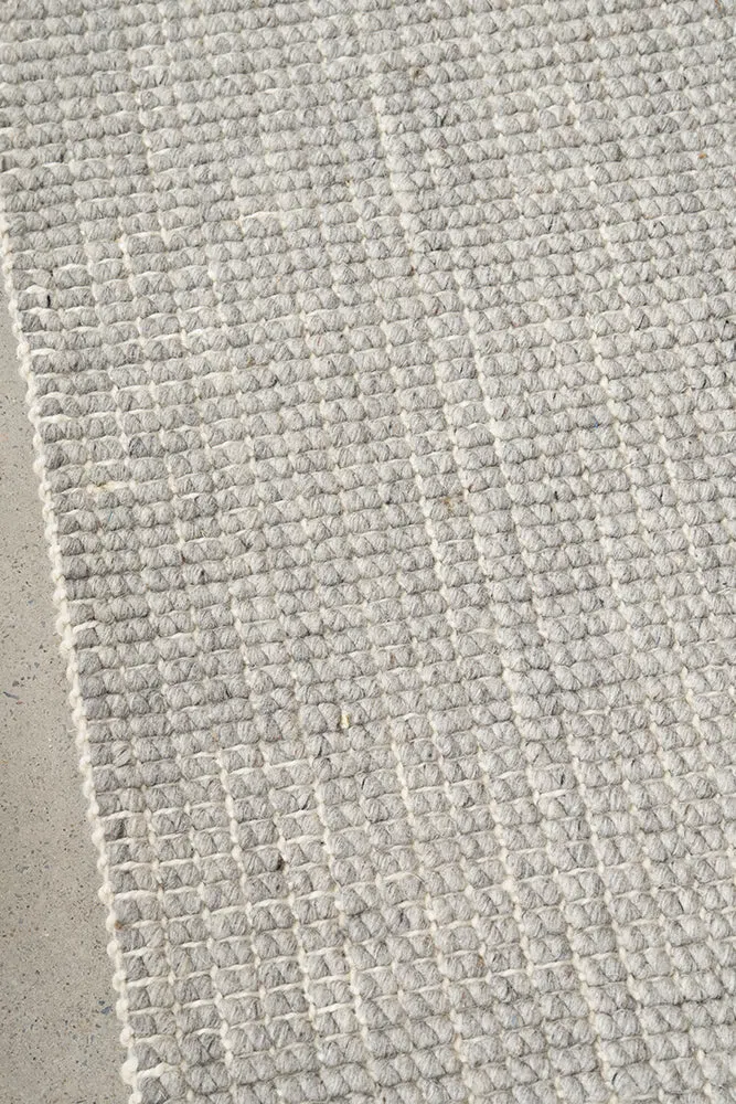 Madras Parker Dove Rug - Image 8