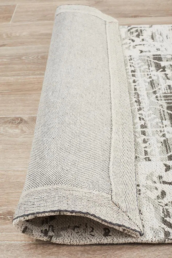 Magnolia 88 Silver Runner Rug - Image 8