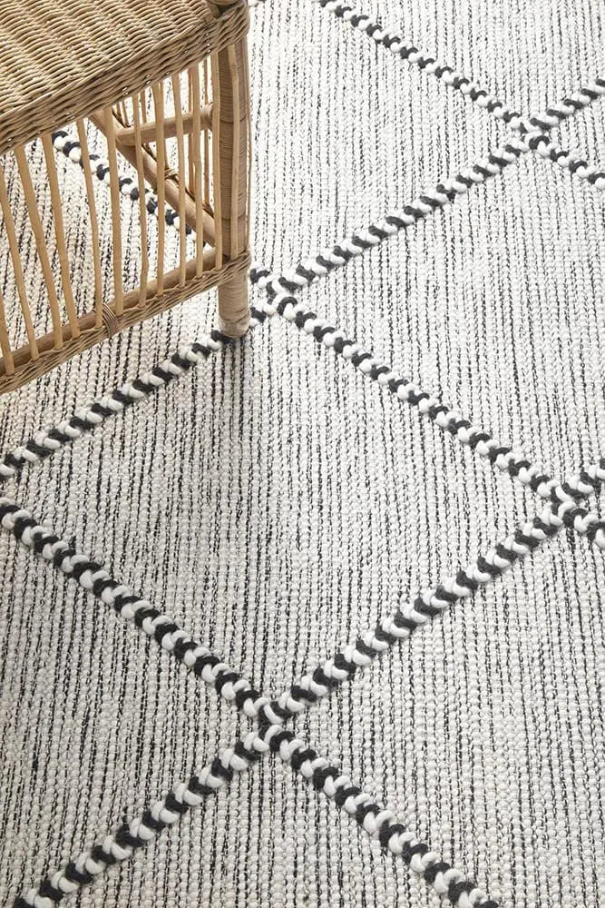 Maison Jasmin Grey Wool Rug - Image 5