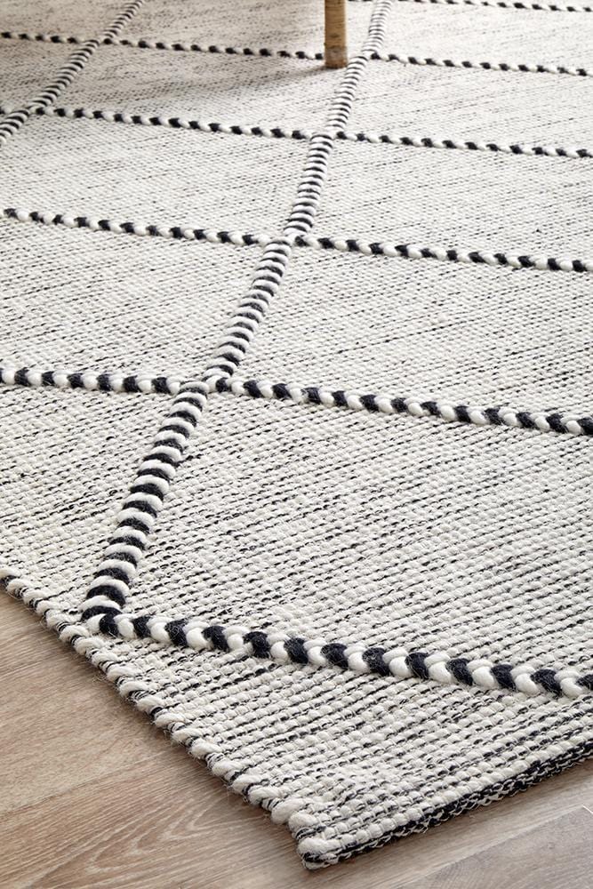 Maison Jasmin Grey Wool Rug - Image 8