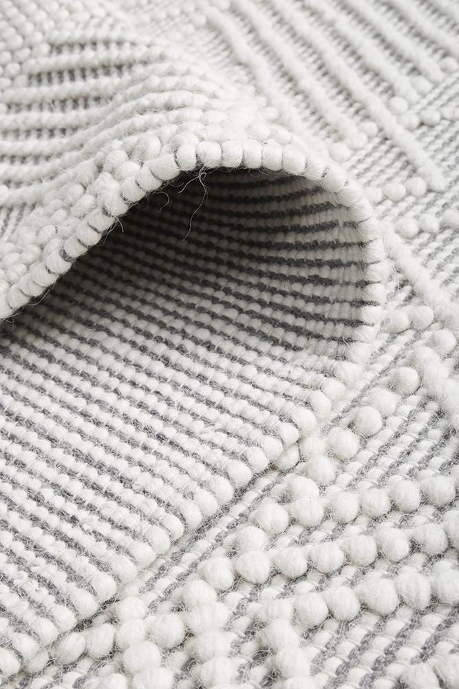 Maison Kate Grey Wool Rug - Image 9