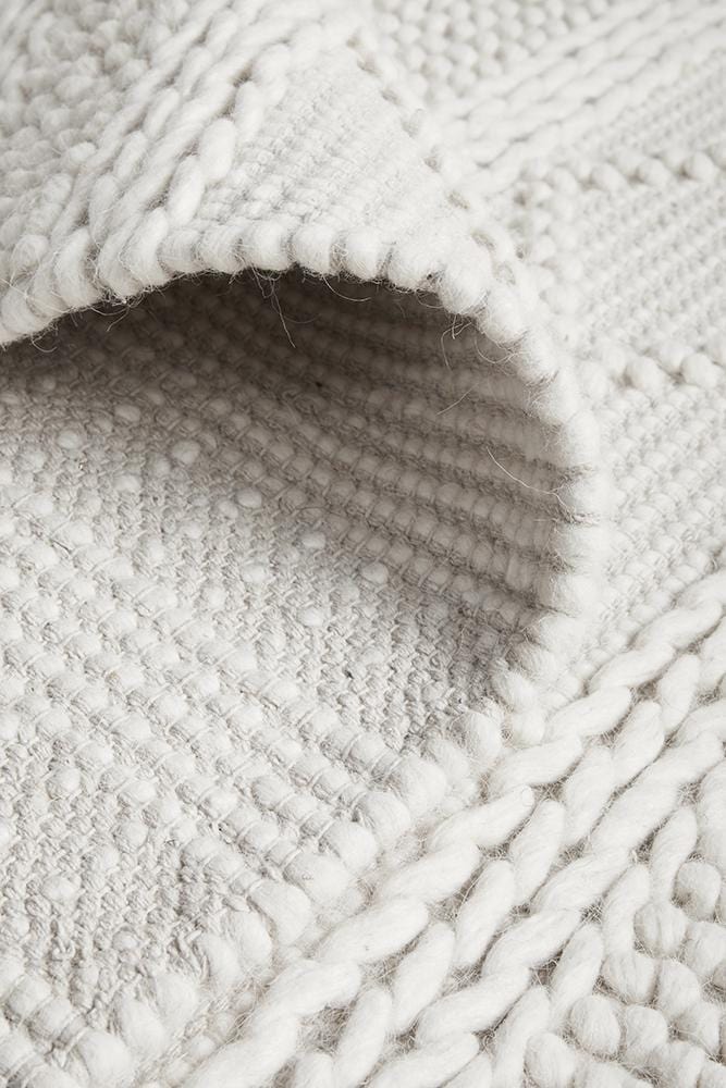 Maison Zoe Grey Wool Rug - Image 9
