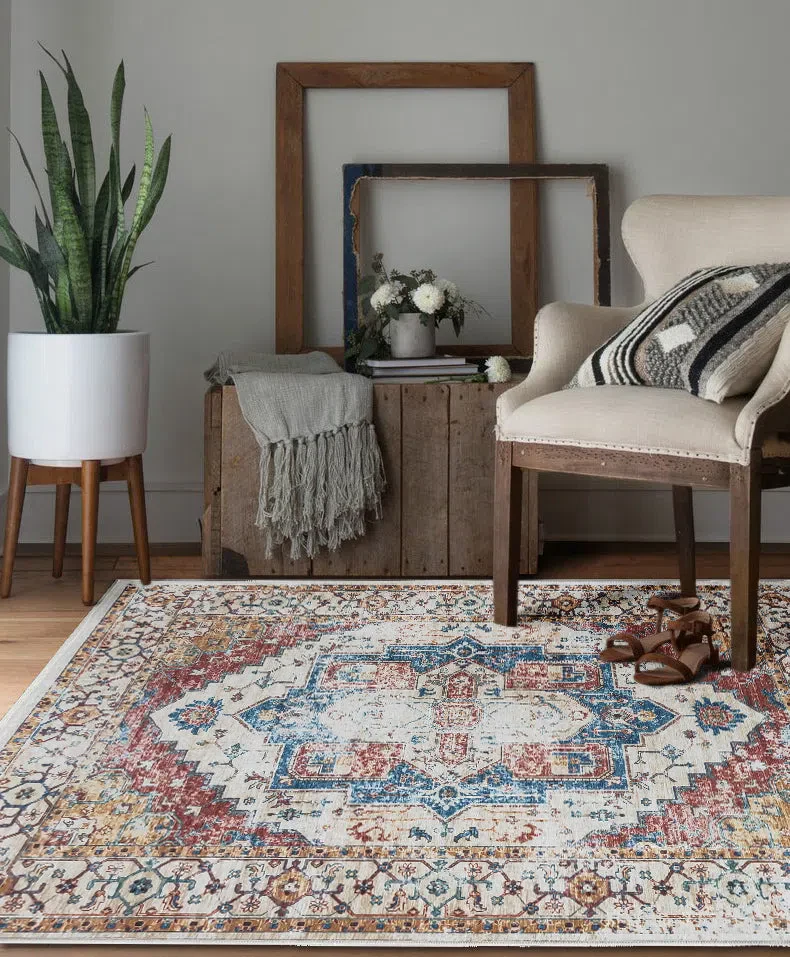 Maja Multicoloured Non-Slip Rug - Image 3