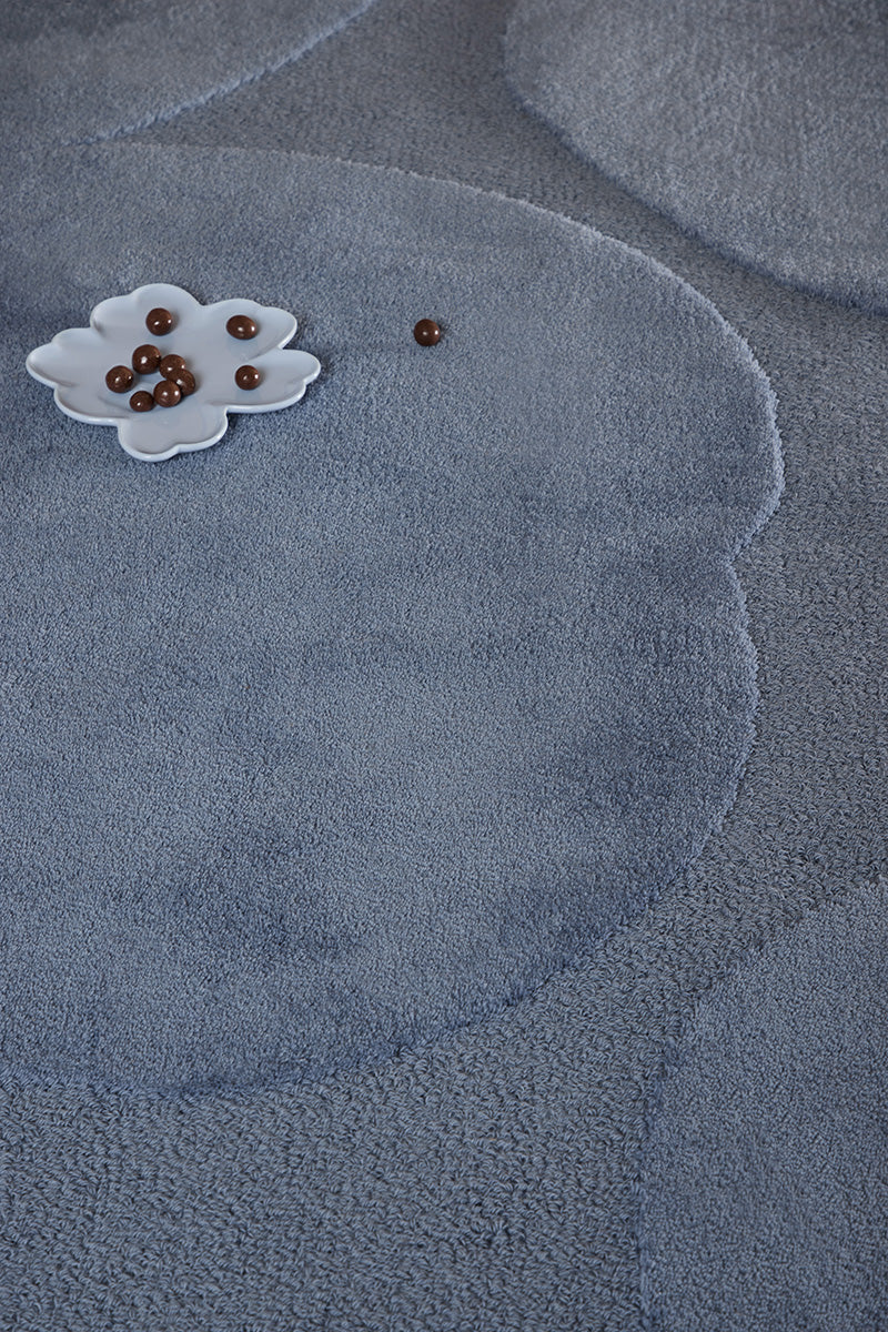 Marimekko Iso Unikko Dusty Blue 132308 Rug - Image 3