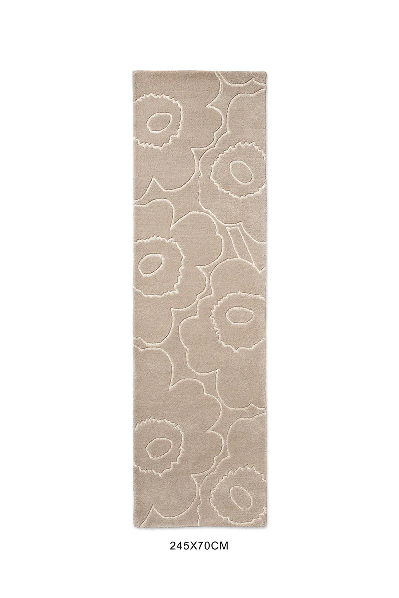 Marimekko Piirto Unikko Greige 133704 Rug - Image 7