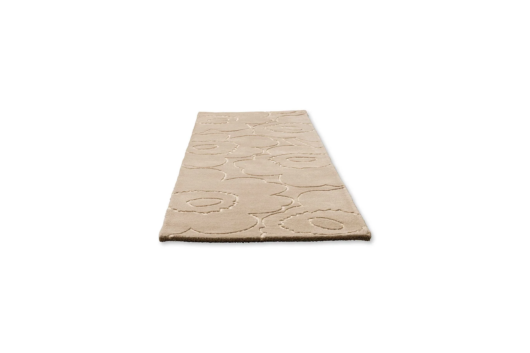 Marimekko Piirto Unikko Greige 133704 Runner Rug - Image 2