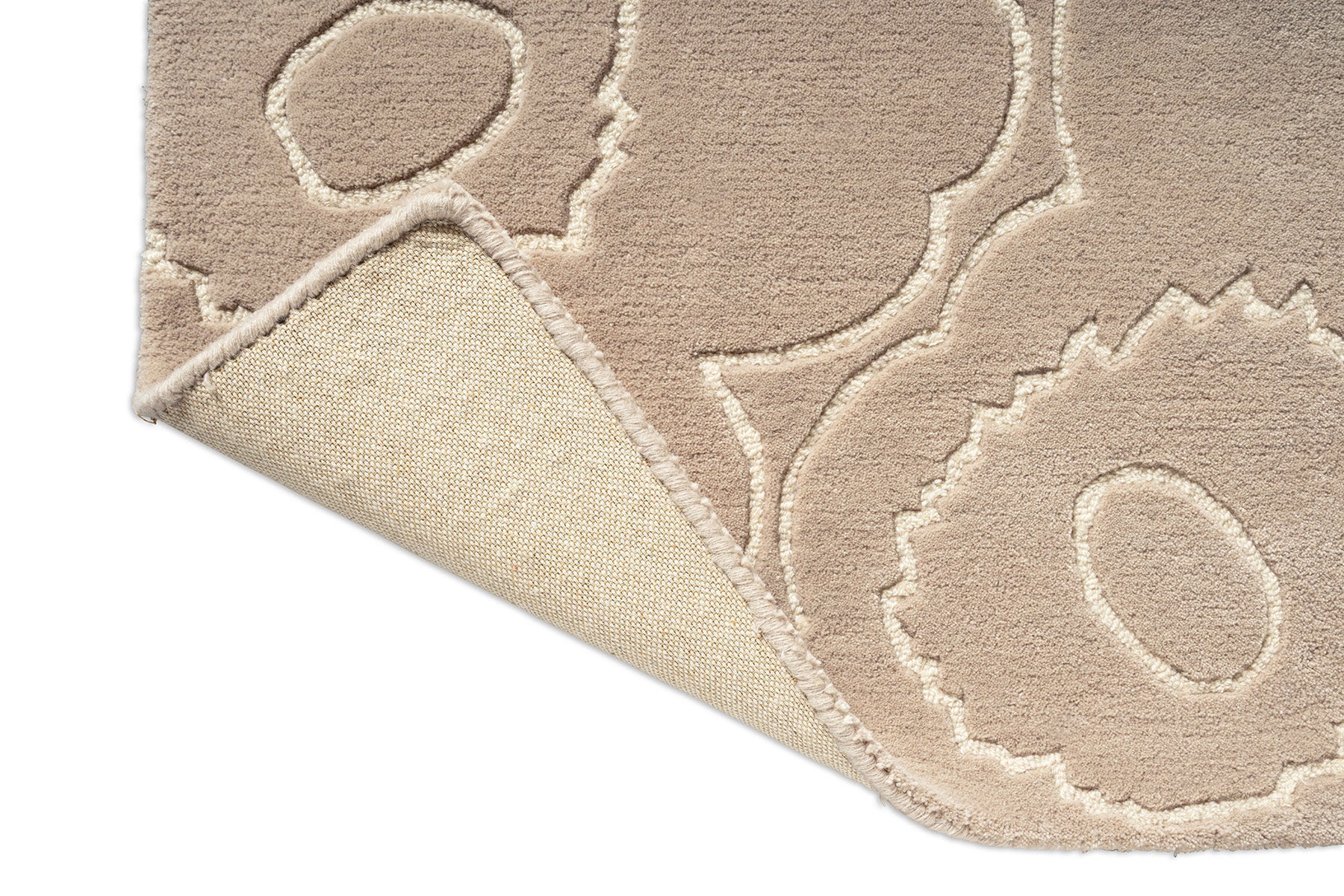 Marimekko Piirto Unikko Greige 133704 Runner Rug - Image 4