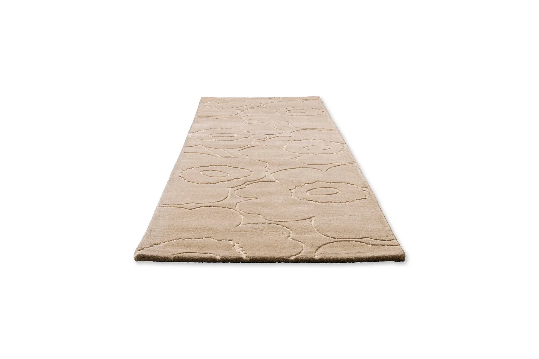 Marimekko Piirto Unikko Greige 133704 Runner Rug - Image 6