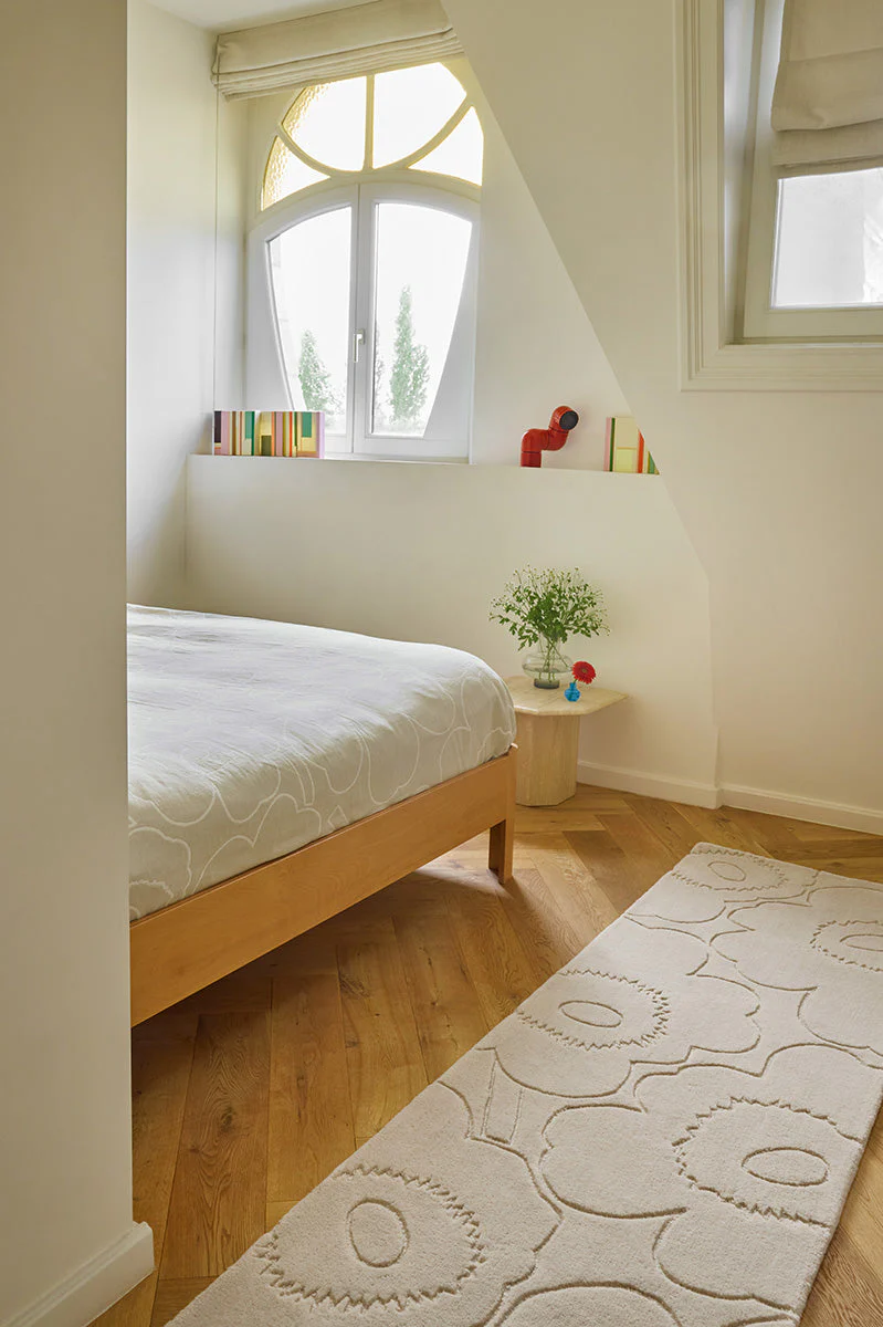 Marimekko Piirto Unikko Natural White 133701 Rug - Image 7