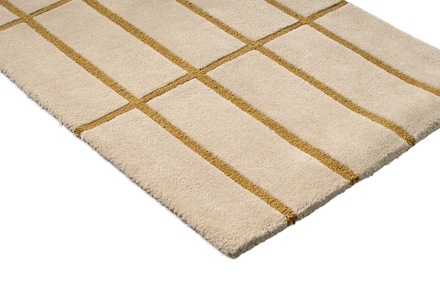 Marimekko Tiiliskivi Bronze Yellow 132906 Runner Rug - Image 3