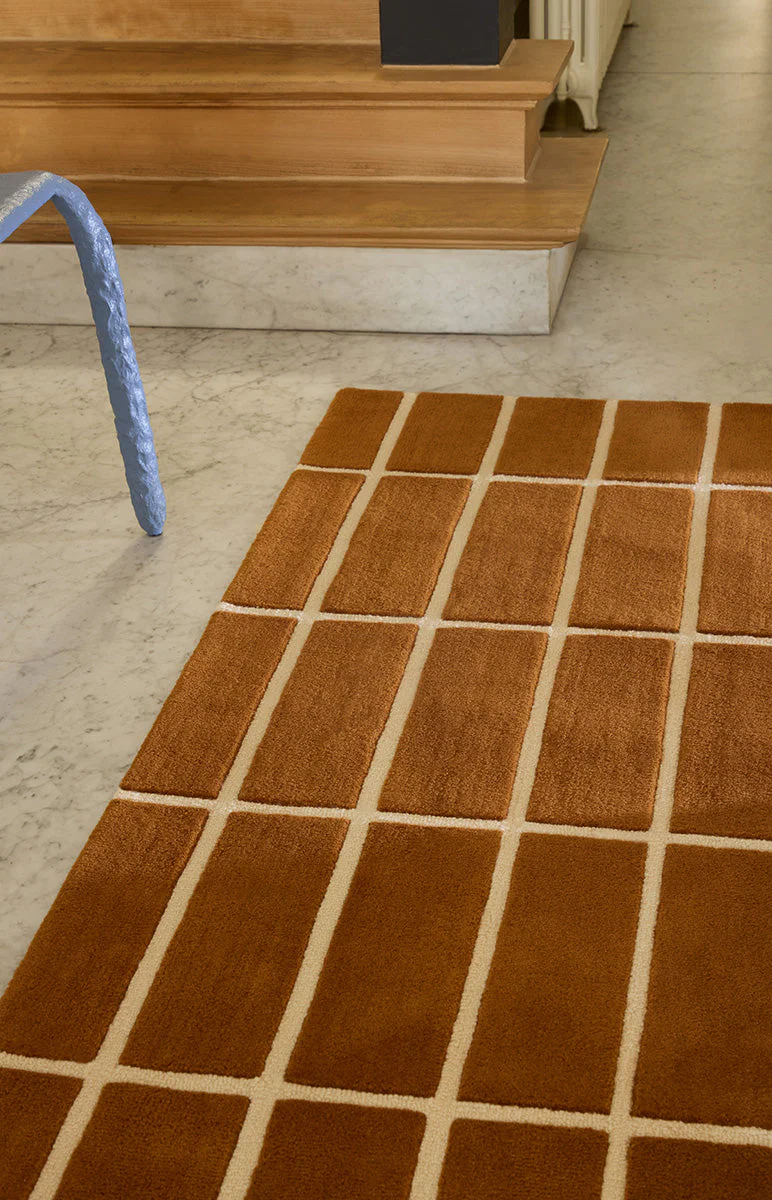 Marimekko Tiiliskivi Brown 132905 Runner Rug - Image 3
