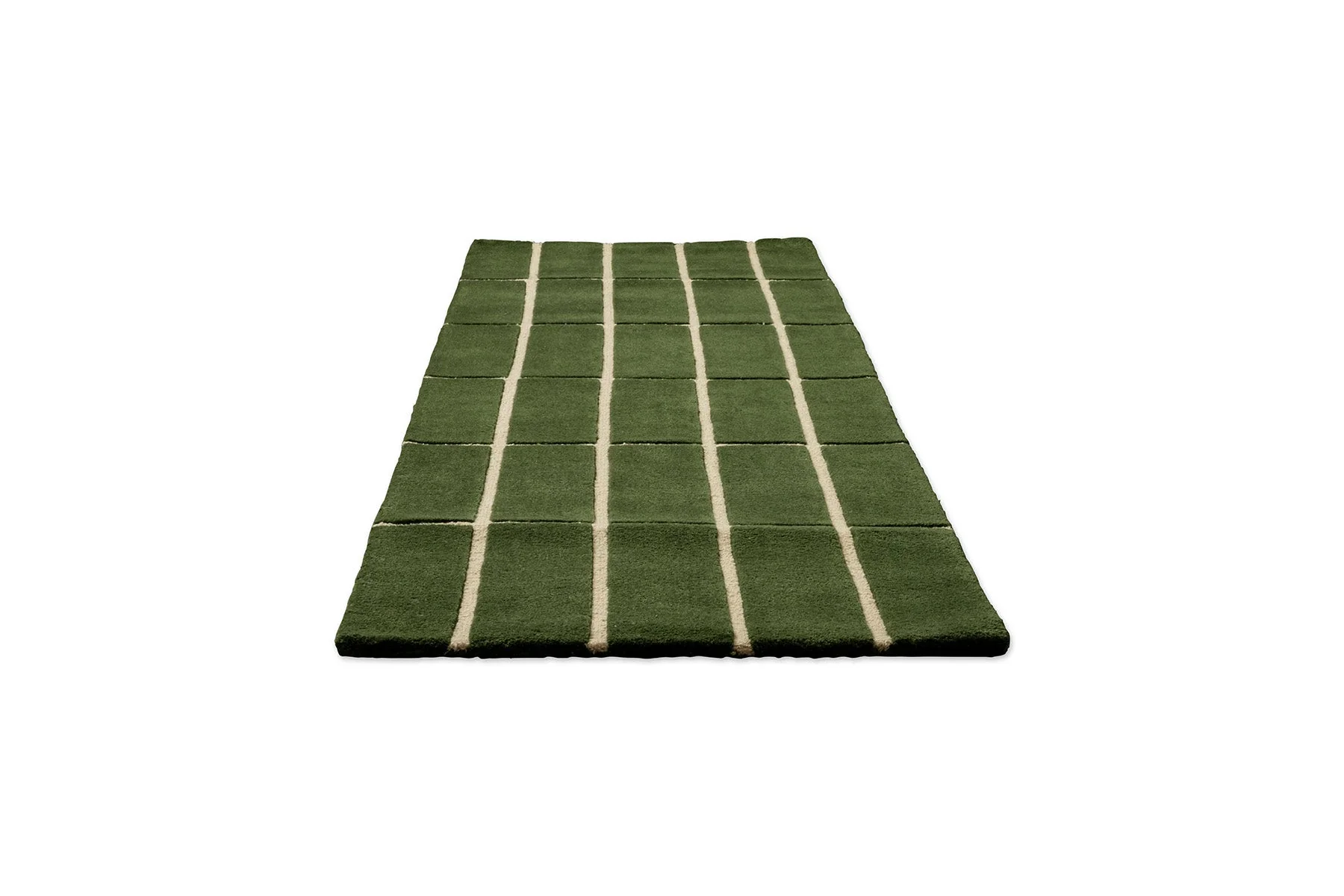 Marimekko Tiiliskivi Green 132907 Runner Rug - Image 2