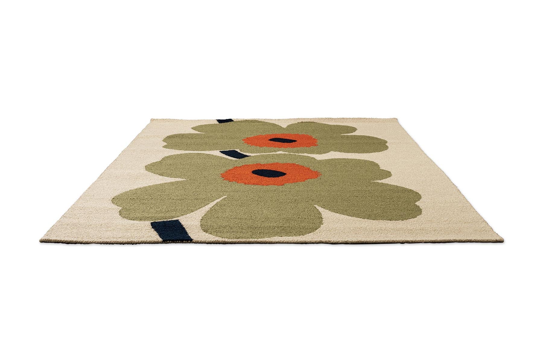 Marimekko Unikko Anniversary Dusty Green Outdoor 433017 Rug - Image 5