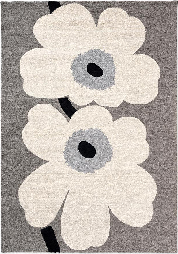 Marimekko Unikko Anniversary Grey Outdoor 433004 Rug