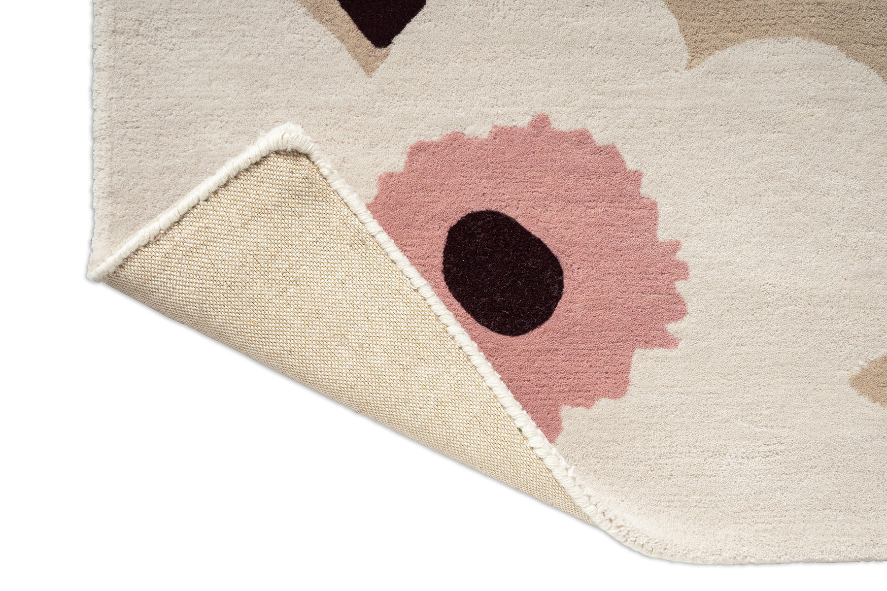 Marimekko Unikko Beige Pink 132402 Rug - Image 6