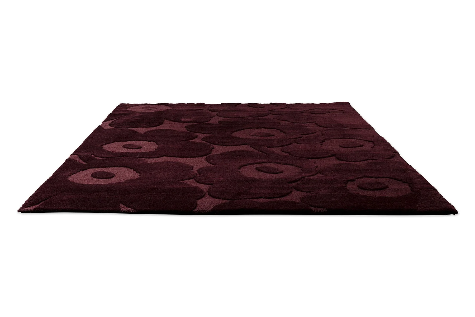 Marimekko Unikko Burgundy 132200 Rug - Image 5