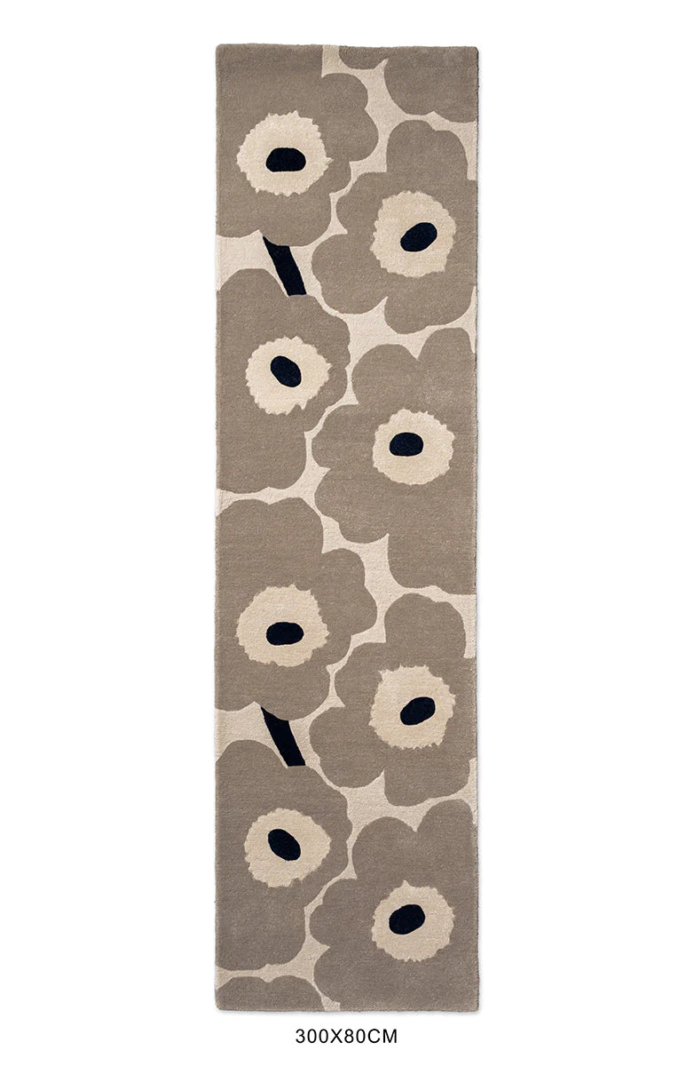 Marimekko Unikko Greige 132401 Runner Rug - Image 5