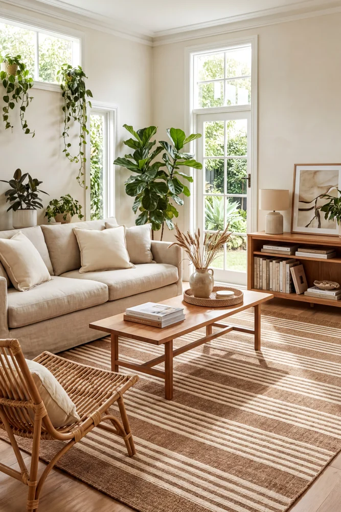 Mariona Beige Outdoor Rug - Image 3