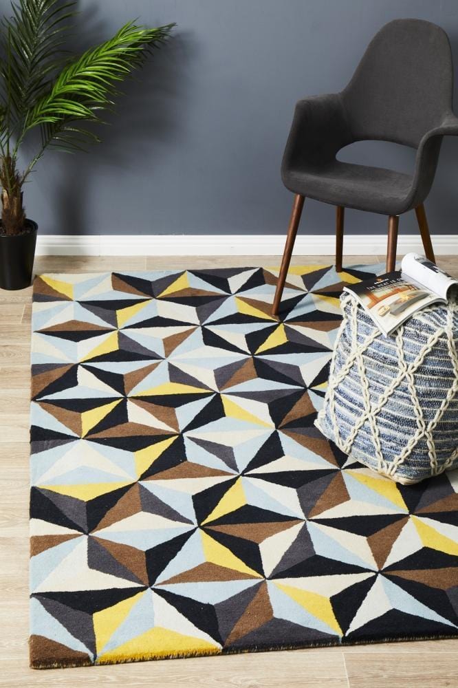 Matrix Pure Wool 900 Blue Rug - Image 3