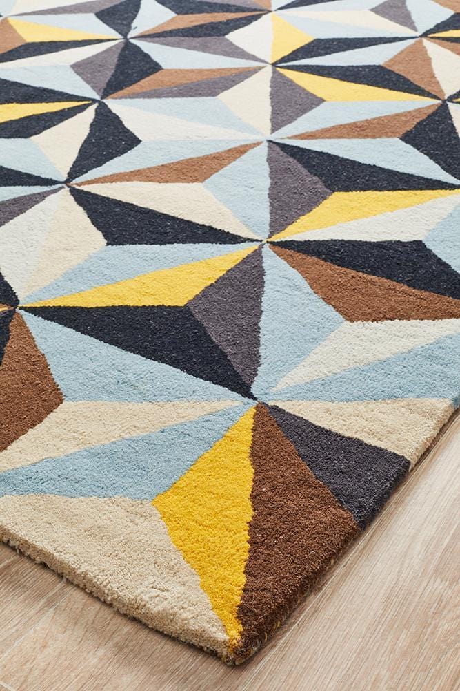 Matrix Pure Wool 900 Blue Rug - Image 4