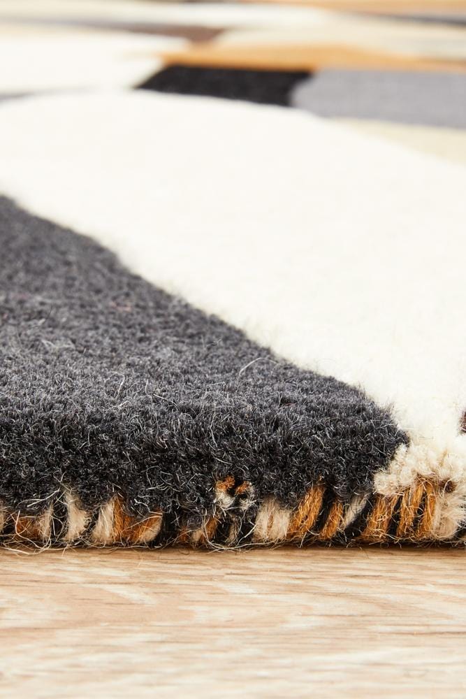 Matrix Pure Wool 903 Fossil Round Rug - Image 8