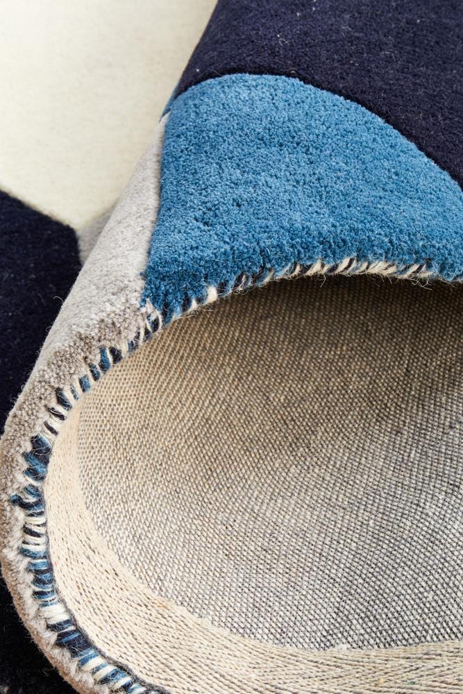 Matrix Pure Wool 904 Steel Round Rug - Image 11